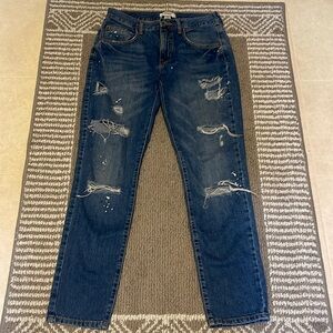 Distressed Jeans